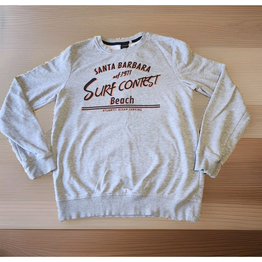 Livergy Santa Barbara Surf Contest Atlantic Ocean Sweatshirt Mens M (38-40)